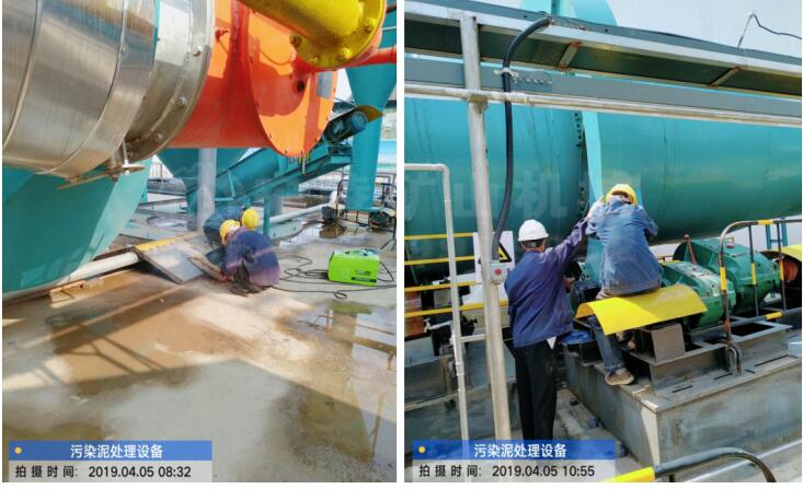 土壤修復(fù)設(shè)備裝機中